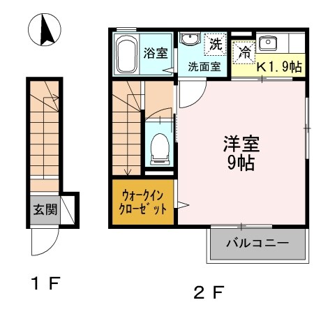ミズカ ラトゥールの物件間取画像