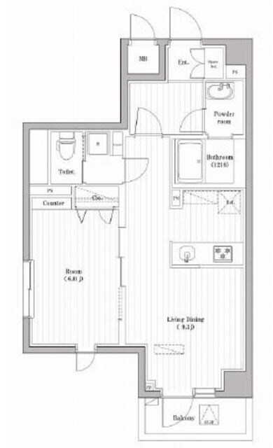 N-stage Nerimakitamachiの物件間取画像