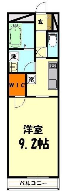 レオネクストカロータの物件間取画像