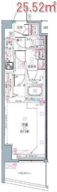 クレヴィスタ練馬桜台IIの物件間取画像