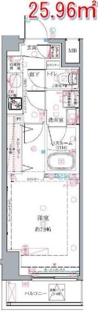 クレヴィスタ練馬桜台IIの物件間取画像