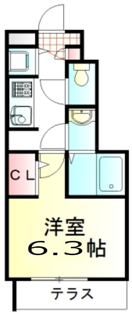 コンフォートサイトの物件間取画像
