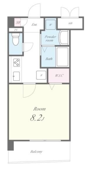 コンドミニオけやきの物件間取画像