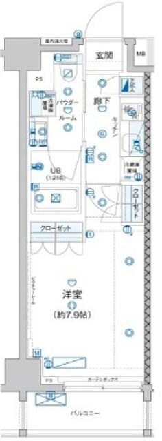 ジェノヴィア板橋ウエストグリーンヴェールの物件間取画像