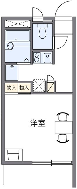 レオパレスサンボーンの物件間取画像