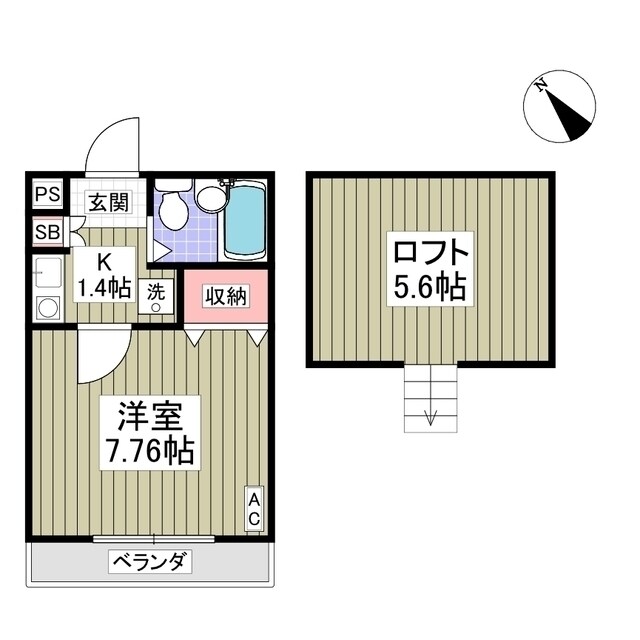 ニッショウハウスIIIの物件間取画像