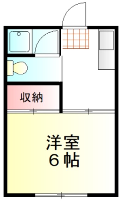 コーポ殿山の物件間取画像