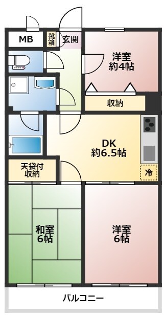 ストークマンション藤間の物件間取画像