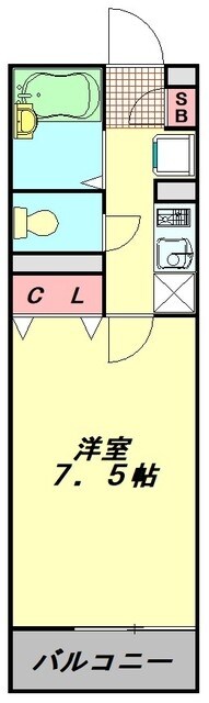 アイビスふじみ野の物件間取画像