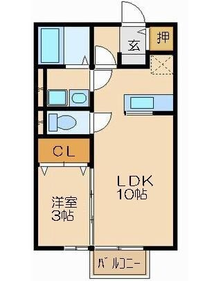 リヴィエールの物件間取画像