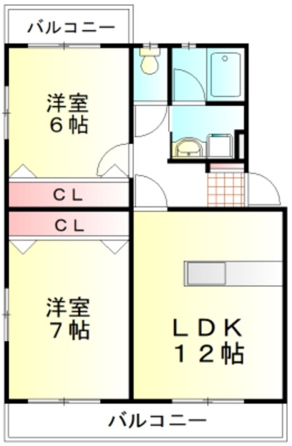 レジェン上沼パーク二番館の物件間取画像