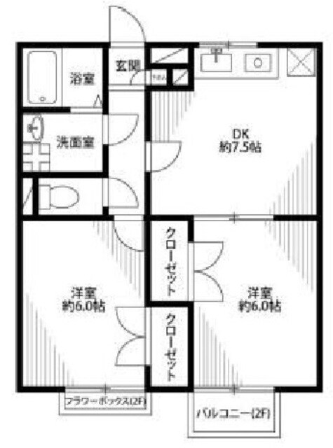 プレジールIの物件間取画像