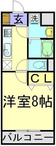 フローレンスFGの物件間取画像