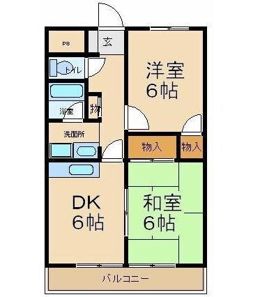 SSKマンションの物件間取画像