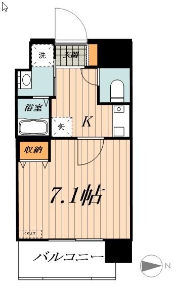 アルバ大須の物件間取画像