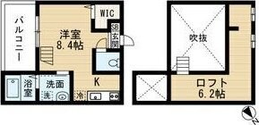 ユイットロワの物件間取画像