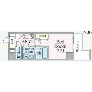 E-city大須の物件間取画像