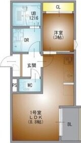REGALEST栄生駅の物件間取画像