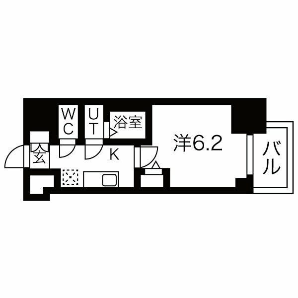 メイクスWアート浅間町の物件間取画像