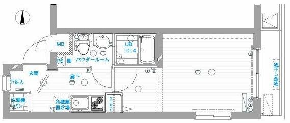 SIN-CITY板橋大山の物件間取画像