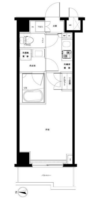 ルーブル高島平の物件間取画像