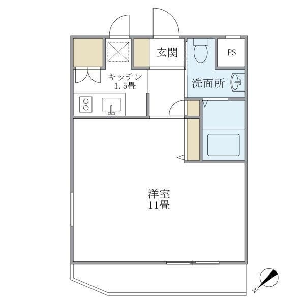 KDXレジデンス小豆沢の物件間取画像