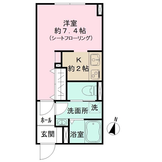 ナナラ千川の物件間取画像