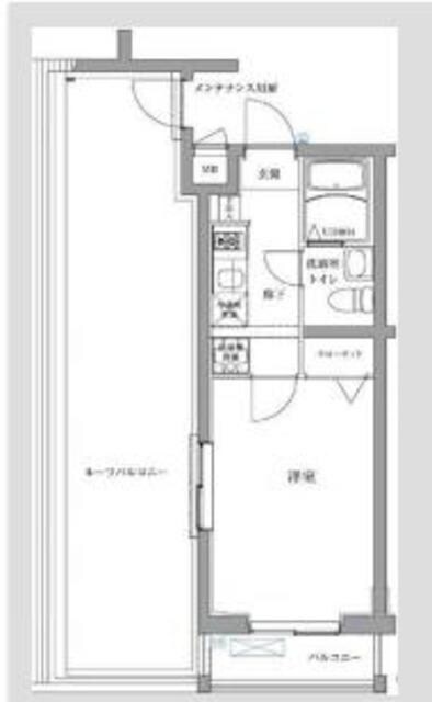 エスパシオ西高島平の物件間取画像