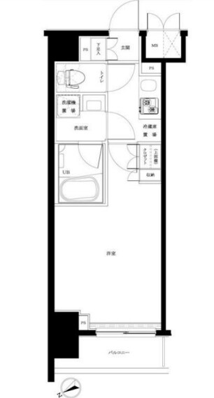 ルーブル板橋東新町壱番館の物件間取画像