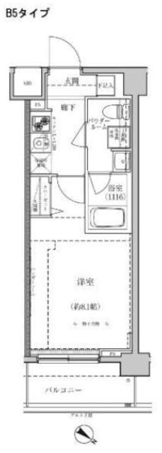 パティーナ東武練馬の物件間取画像