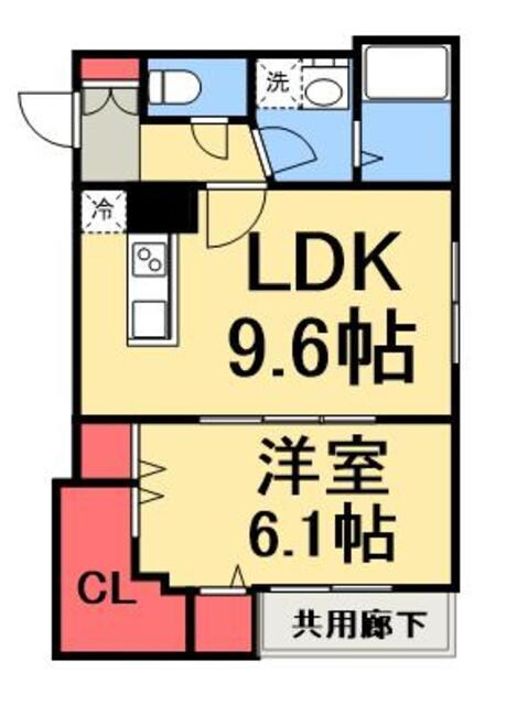 アルカディア扇橋の物件間取画像