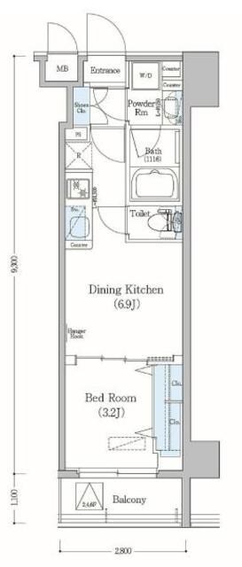 アーバネックス森下IIの物件間取画像