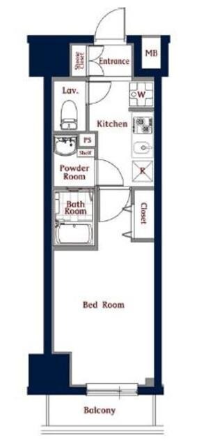 Nステージ上野の物件間取画像
