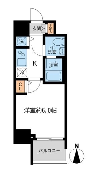 KDXレジデンス大島の物件間取画像
