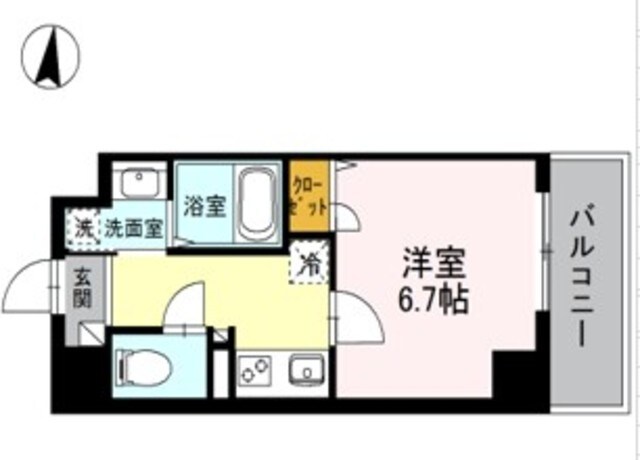 セレッソ本所の物件間取画像