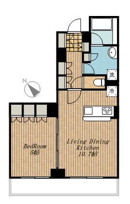 LaSante五反田の物件間取画像