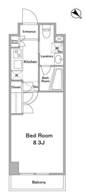 ケリア西馬込アジールコートの物件間取画像