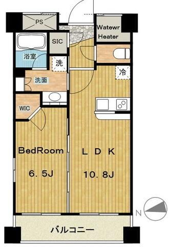 グランハイツ白金の物件間取画像