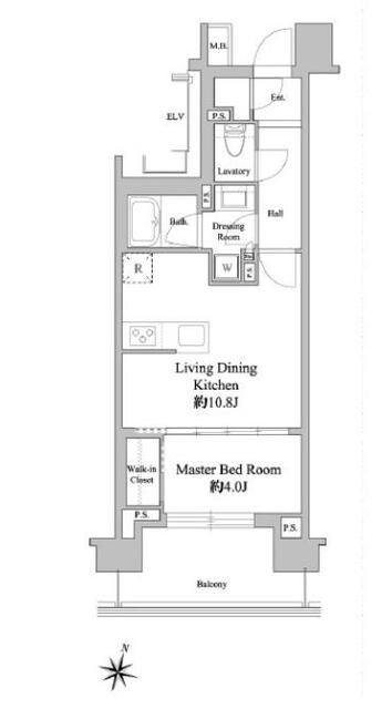 ドゥーエ西馬込の物件間取画像