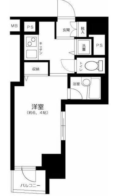 プレール・ドゥーク銀座EASTの物件間取画像