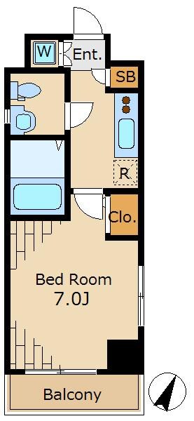 ドゥーエ大森の物件間取画像