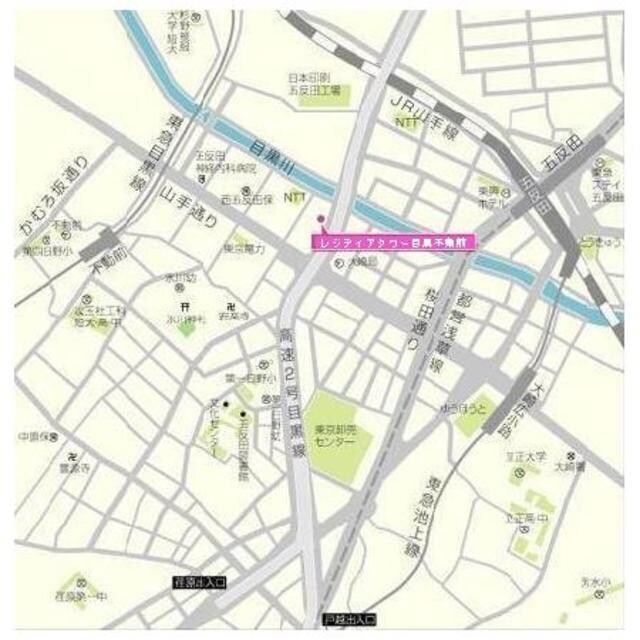 レジディアタワー目黒不動前の物件内観写真