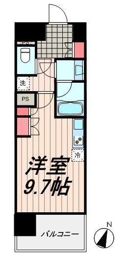 SKナインティ門前仲町の物件間取画像