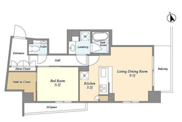 スタイリオ品川大井パークフロントの物件間取画像