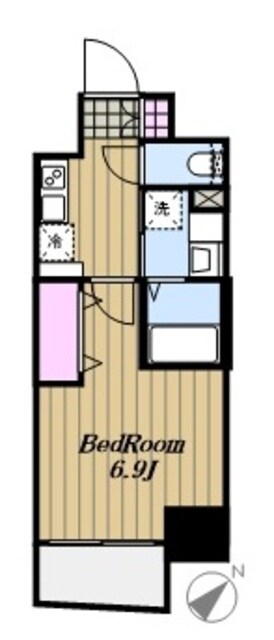 レビスタ白金高輪の物件間取画像