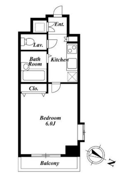 KDXレジデンス麻布イーストの物件間取画像