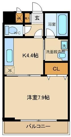 アルカンシェルの物件間取画像