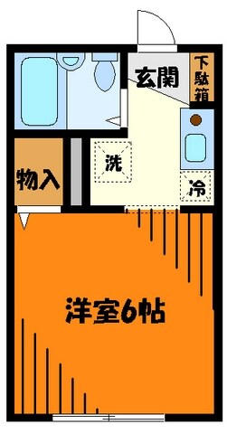 エクレール橋本の物件間取画像