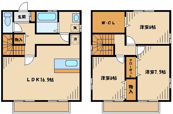 WIT橋本台の物件間取画像