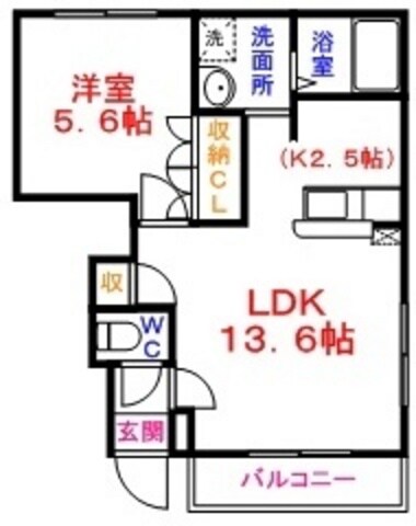 プラム ツリィの物件間取画像